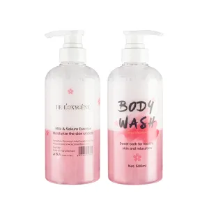 Cleansing Moisturizing Bath Shower Gel Private Label Luxury Body Wash