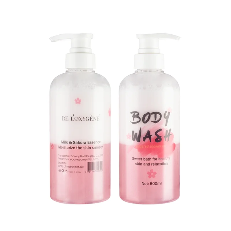 Cleansing Moisturizing Bath Shower Gel Private Label Luxury Body Wash