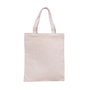 Reusable Canvas Tote Shopping Bags for DIY Promotion Gift Giveaway