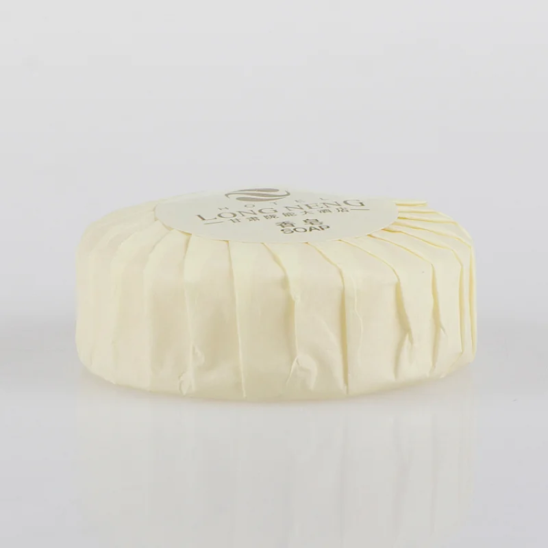 Individually Paper Wrapped Round Travel Hotel Bar Soap