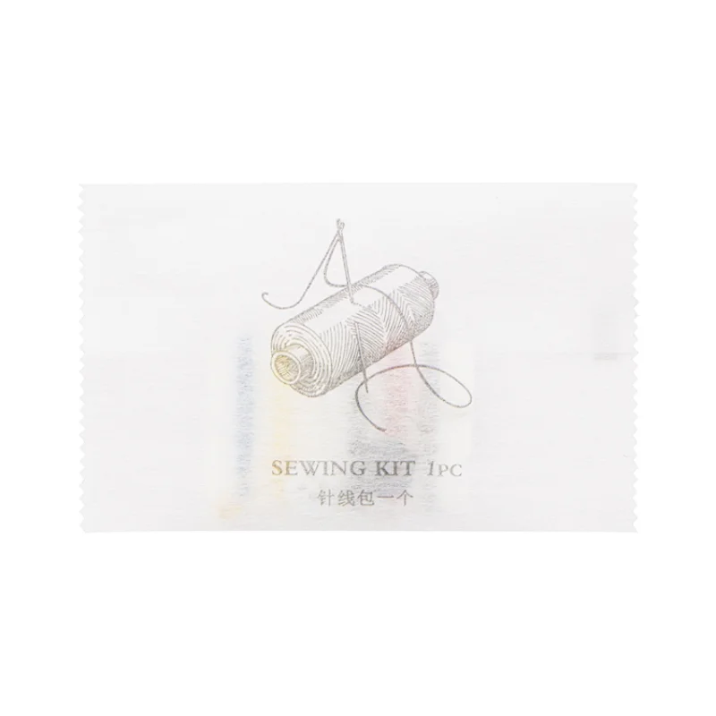 Non Woven Pouch Package Hotel Accessories Guest Room Toiletries Eco-friendly Amenities Kit
