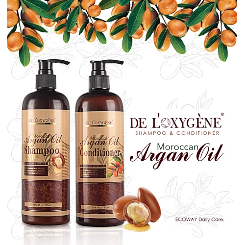 500ml Argan Oil Nourishing Hair Shampoo and Conditioner Set