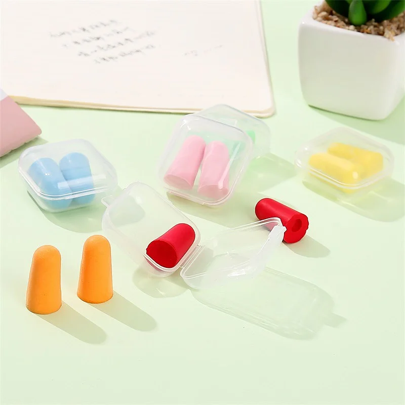 Ultra Soft Foam Earplugs Noise Reduction Ear Plugs