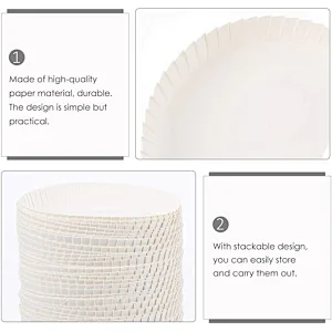 Recycled Drinking Lid Paper Cup Cover Paper Coasters for Cafe Hotel Bars