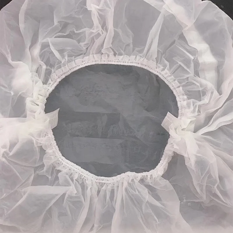 Hotel Home Hair Salon Travel Use Waterproof Clear Disposable Degradable Starch Shower Cap