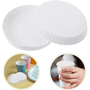 Recycled Drinking Lid Paper Cup Cover Paper Coasters for Cafe Hotel Bars