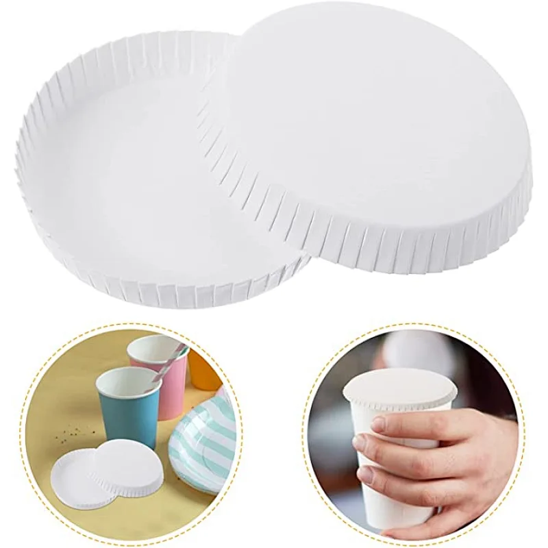 Recycled Drinking Lid Paper Cup Cover Paper Coasters for Cafe Hotel Bars