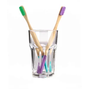Wholesale Biodegradable Recyclable Natural Soft Bristles Bamboo Toothbrush