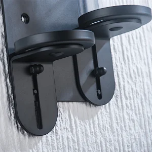 Shampoo Conditioner Body Wash lotion Liquid Soap Bottles Stainless Steel Holder Wall Mounted Dispenser Bracket
