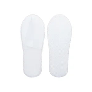 Machine Made Cheap Disposable Non-Woven Hotel Slippers Airline Travel Slippers