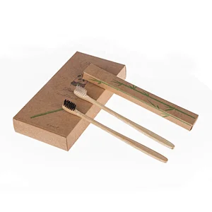 Bamboo Brush Set Eco Friendly Biodegradable Bamboo Toothbrush Manufacturers
