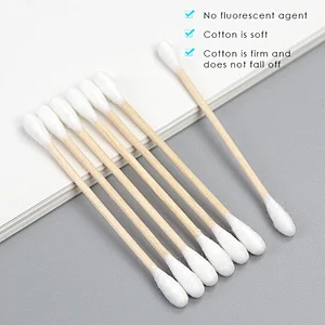 Ear Cleaning Cotton Buds Eco Friendly Cotton Swabs