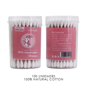 Small Canned Cotton Swabs Eco-friendly White Cotton Buds