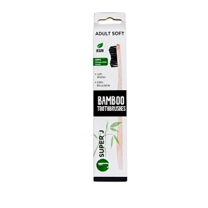 Biodegradable Soft Bristle Bamboo Toothbrush Set Wholesale