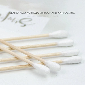 Ear Cleaning Cotton Buds Eco Friendly Cotton Swabs