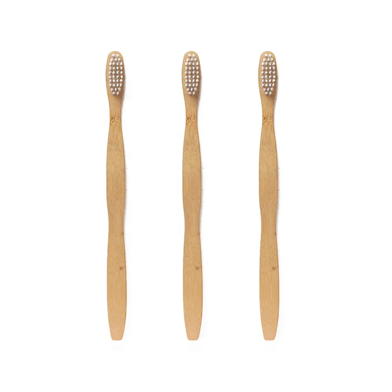 Biodegradable Soft Bristle Bamboo Toothbrush Set Wholesale