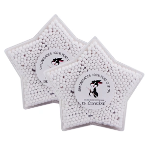 Environmentally Friendly Cotton Buds Cotton Tips with Wooden Sticks