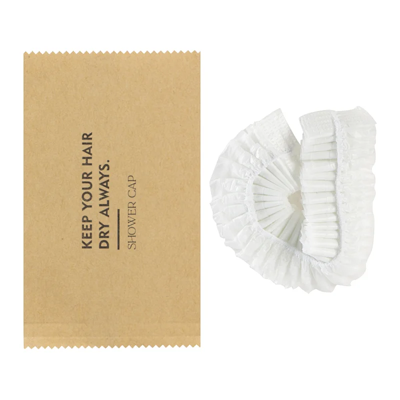 Hotel Amenities Eco-friendly Disposable Amenity Kit With Kraft Paper Pouch