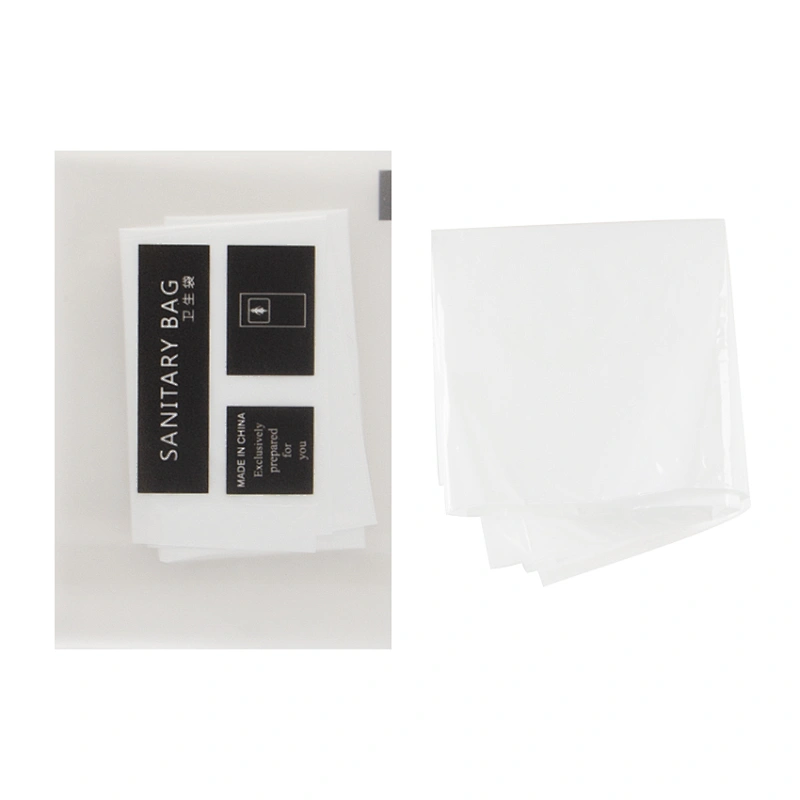 Hotel Amenities Disposable Amenity Kit in CPE Soft Plastic Bag