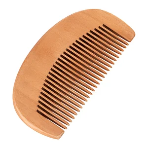 Pocket Size Natural Wooden Hair Comb