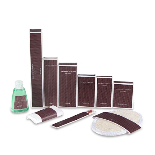 Custom Luxury Guest Room Hotel Bathroom Amenity Kit
