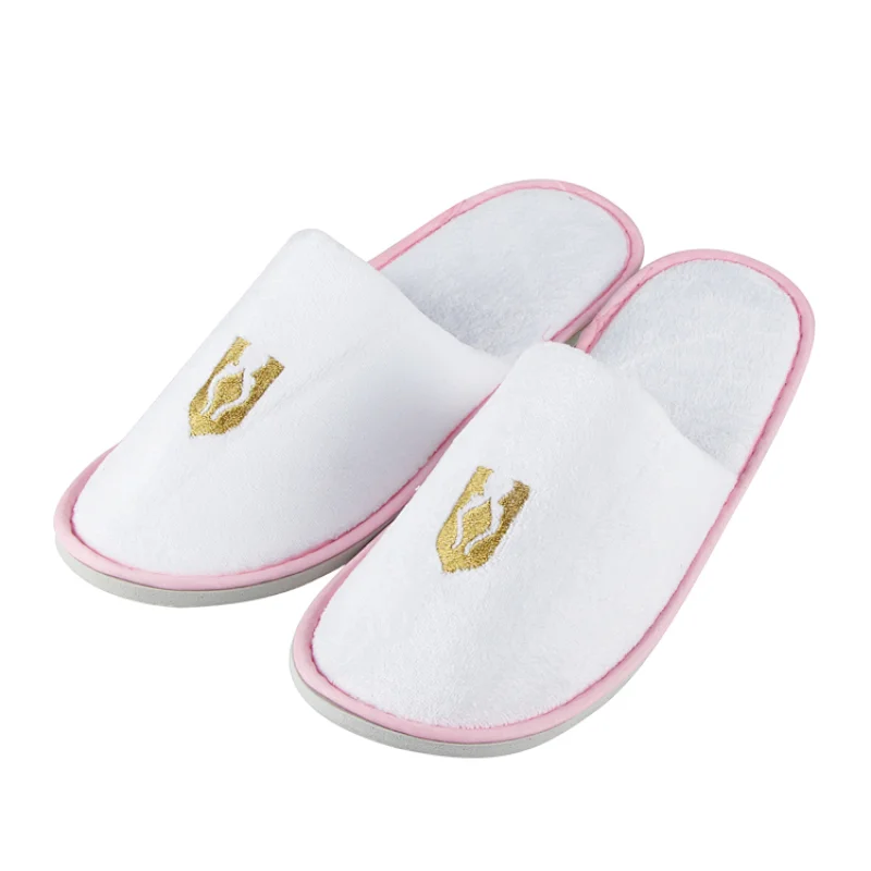 Custom Logo Home Indoor Hotel Slipper