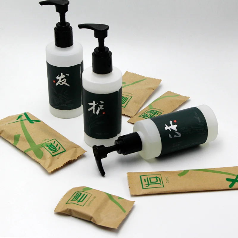 Eco-friendly Disposable Hotel Amenities Custom Toiletries Kit