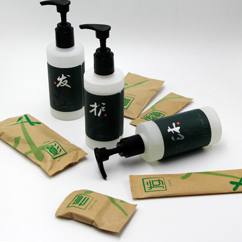 Eco-friendly Disposable Hotel Amenities Custom Toiletries Kit