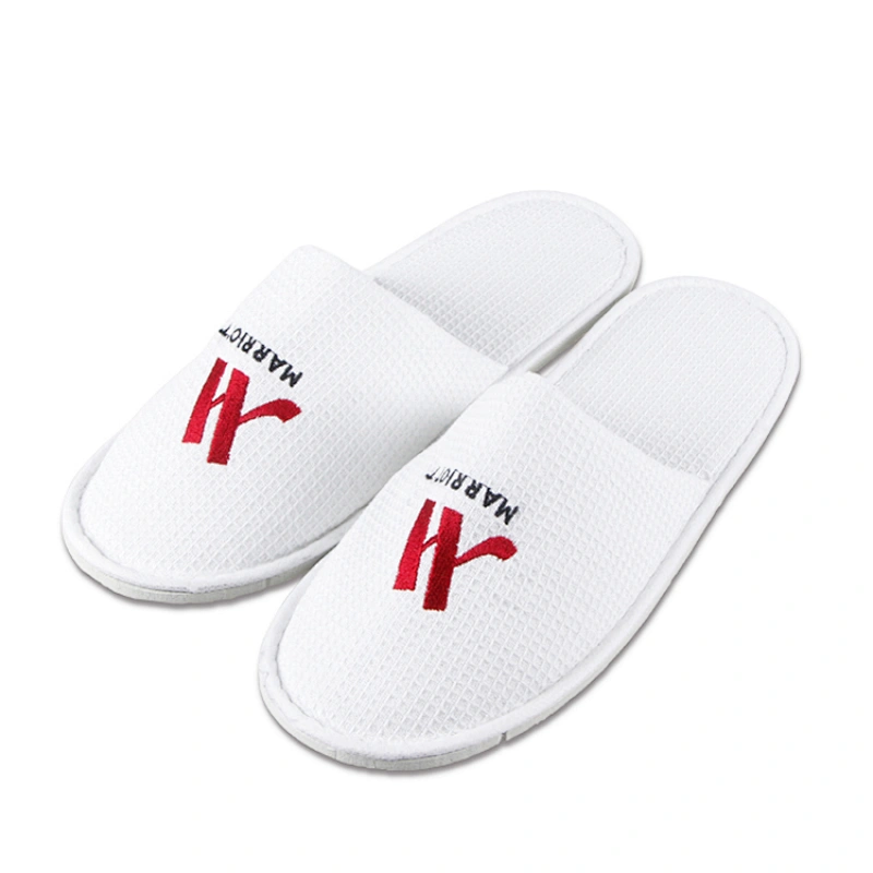 Custom Logo Luxury Wholesale Disposable Hotel Slipper