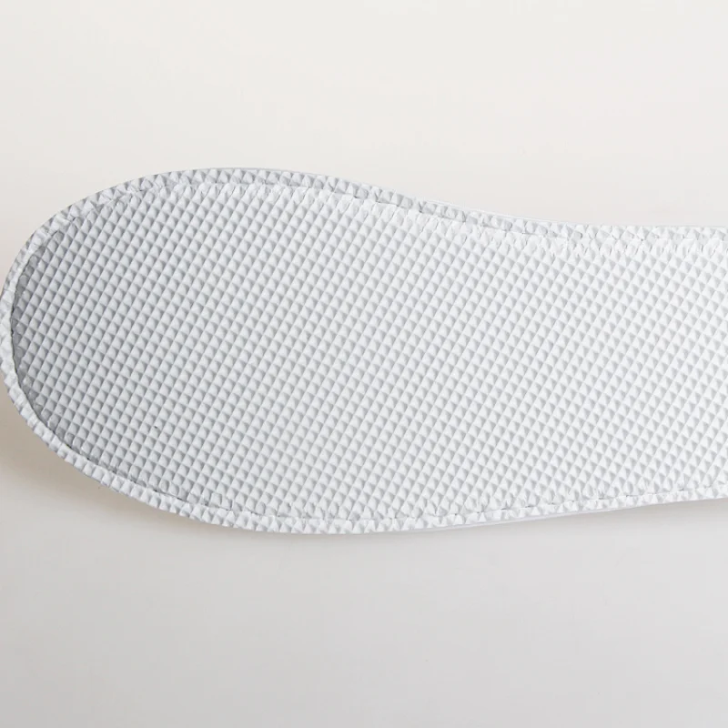 Custom White Hotel Guest Slipper