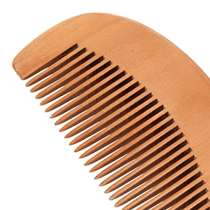 Pocket Size Natural Wooden Hair Comb