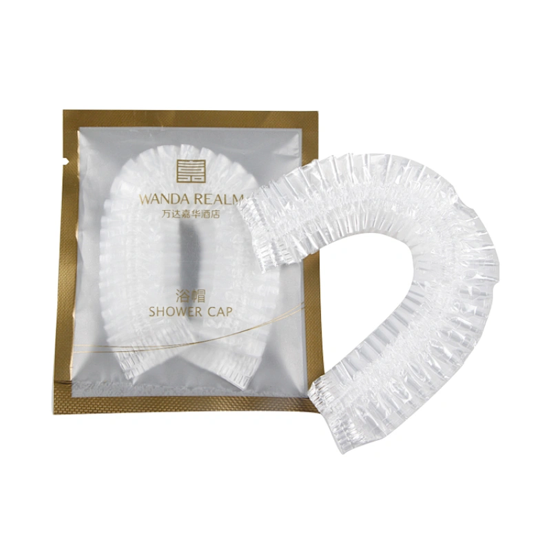 Waterproof Elastic Salon Hotel Disposable Shower Cap