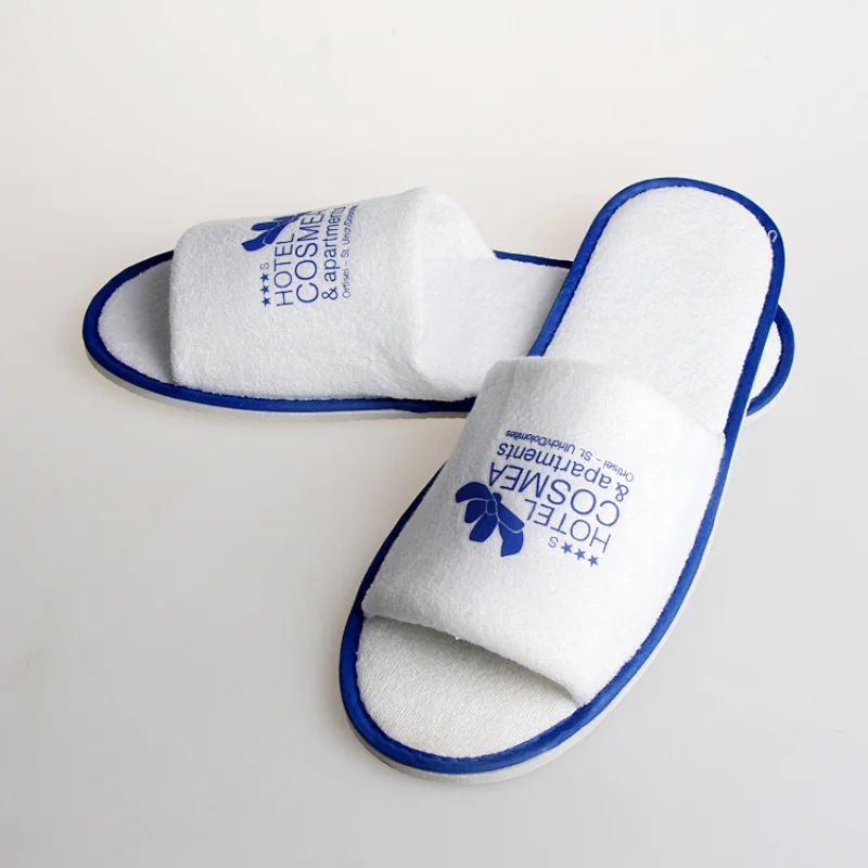 Personalized Disposable Spa Hotel Slippers
