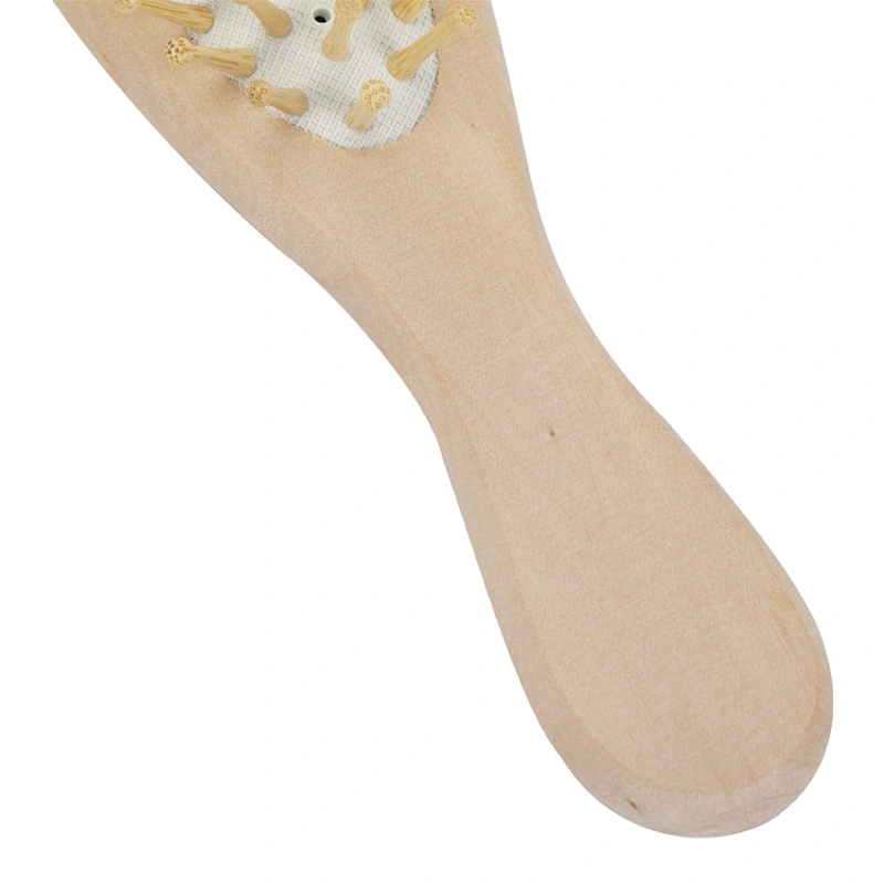 Natural Wooden Hair Brush Massage Comb