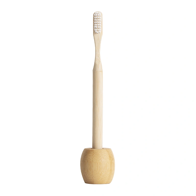 Custom Bamboo Toothbrush With Removable Toothbrush Head