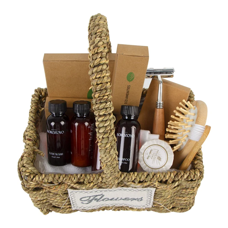 Hotel Guest Room Restroom Bathroom Basket Amenities Kit