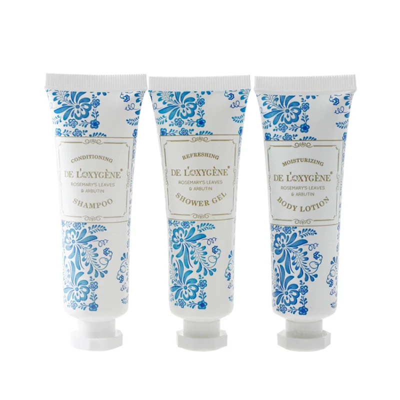 Travel Size Hotel Shampoo Shower Gel Body Lotion Tube
