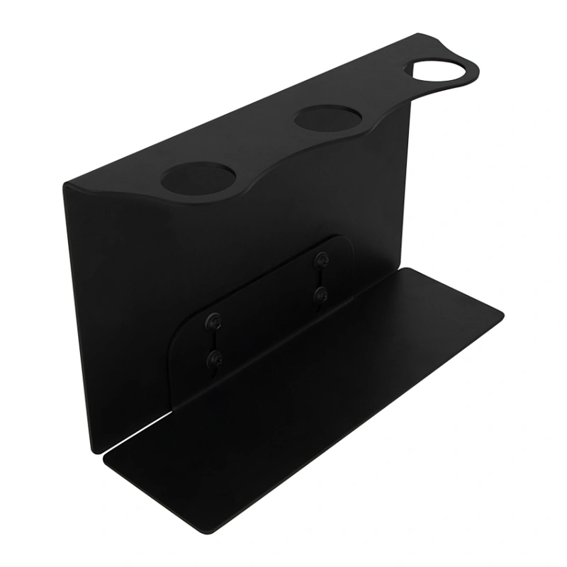 Stainless Steel Liquid Dispenser Bracket with Three Bottles