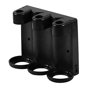 ABS Liquid Dispenser Bracket Wall Mounted Three Bottles Dispenser Bracket