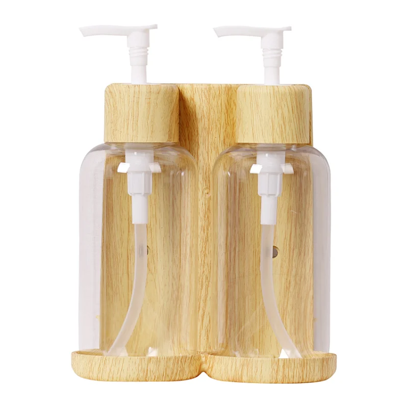 ABS Liquid Dispenser Bracket Wall Mounted Pump Bottles Liquid Dispenser Bracket