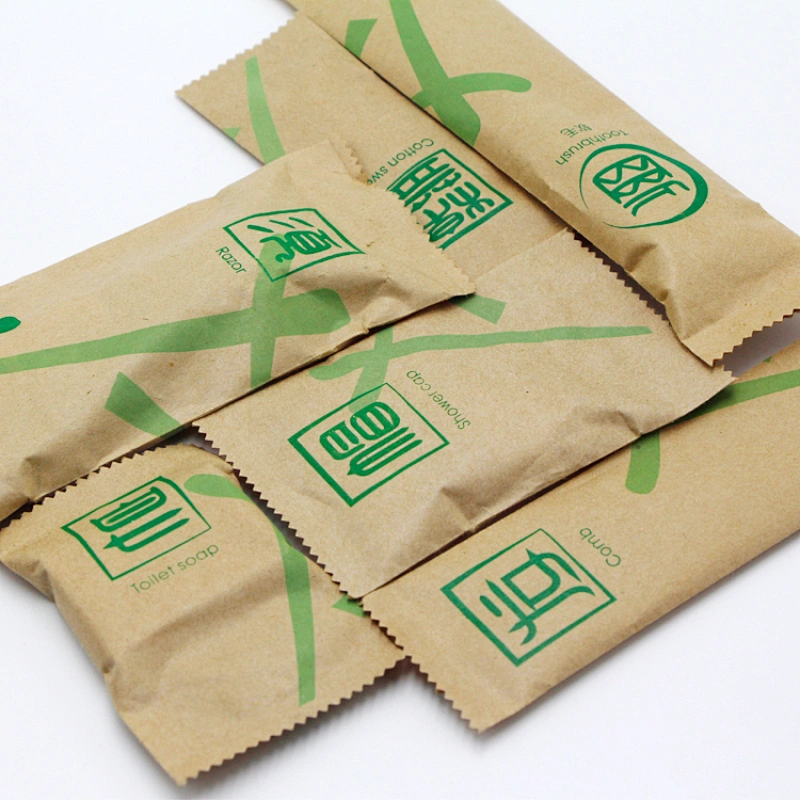 Eco-friendly Disposable Hotel Amenities Custom Toiletries Kit