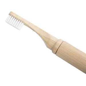 Bamboo Toothbrush With Replaceable Toothbrush Head