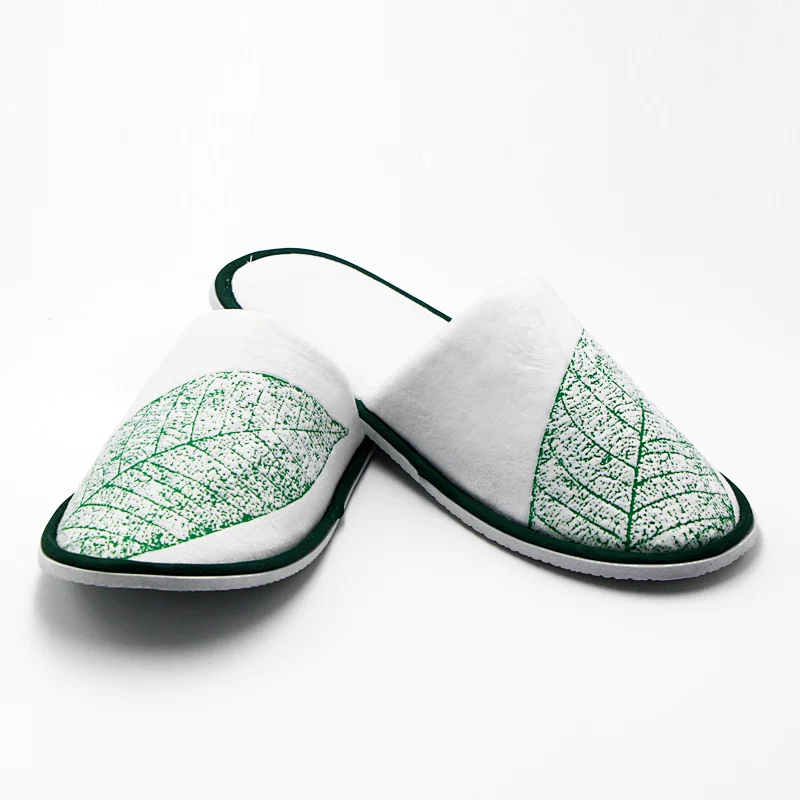 Custom Luxury Disposable Hotel Slipper