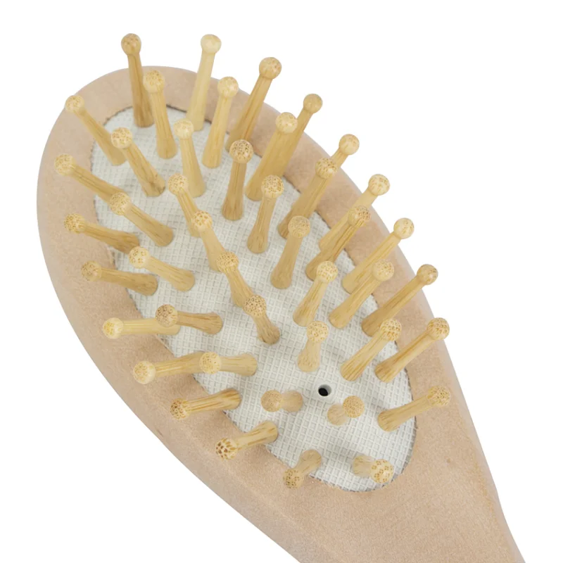 Natural Wooden Hair Brush Massage Comb