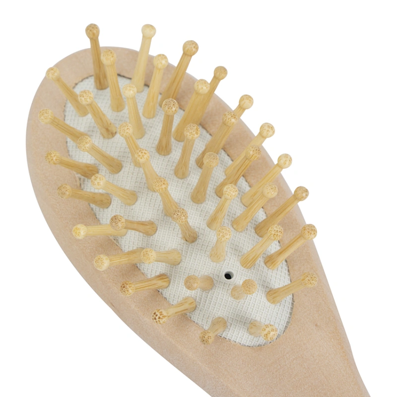 Natural Wooden Hair Brush Massage Comb