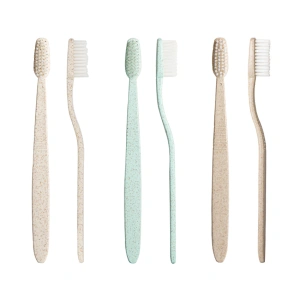 Straw Toothbrush Custom Disposable Hotel Toothbrush