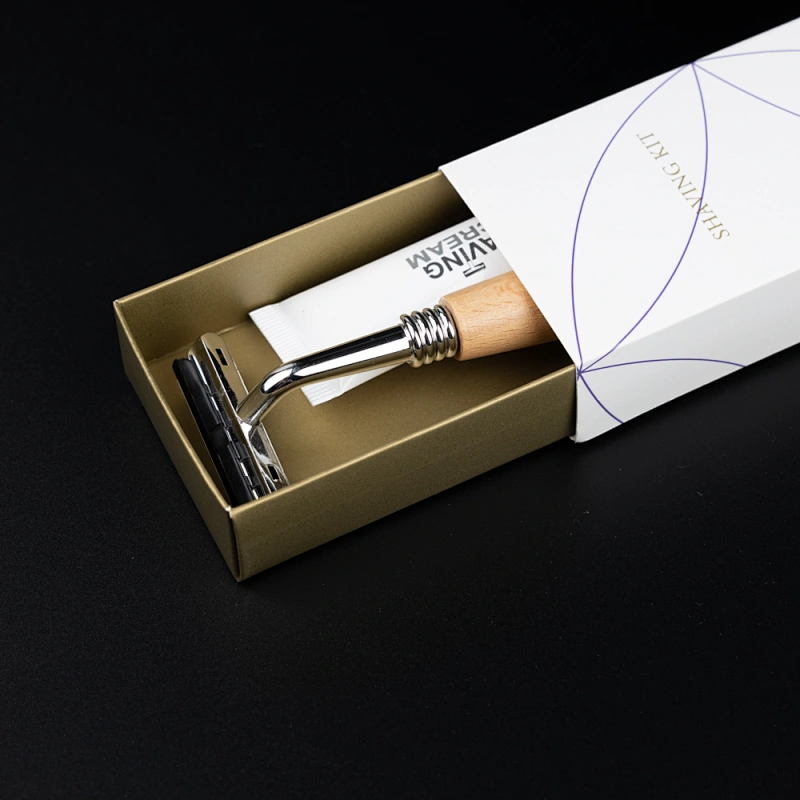 Drawer Paper Box Package Luxury Hotel Guest Room Amenities Kit