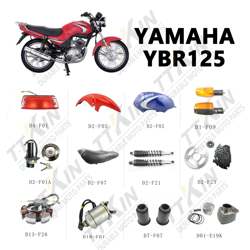 Yamaha ybr 110 spare hot sale parts