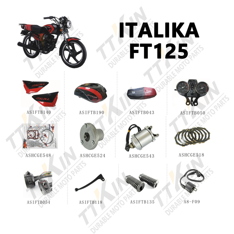 cerca paquete Pesimista Refacciones Para Motos Italika |15 Años - 208 Modelos - 22,800 Parts |  TTKIN Durable Motoparts