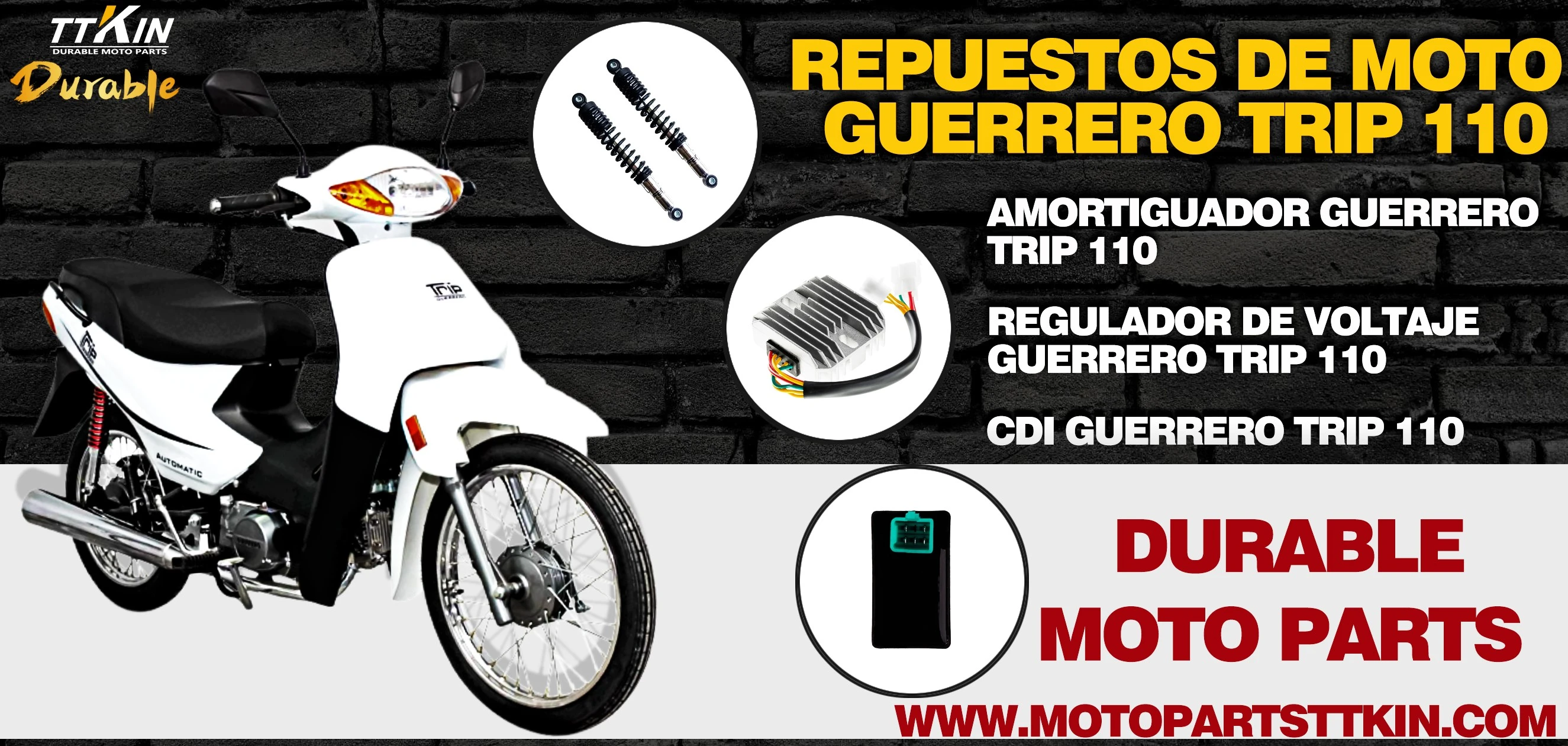 regulador voltaje guerrero trip 110